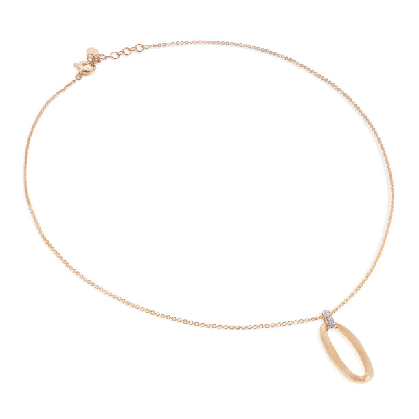         Gelbgold, Halsschmuck, Marco Bicego Jaipur Anhänger mit Halskette