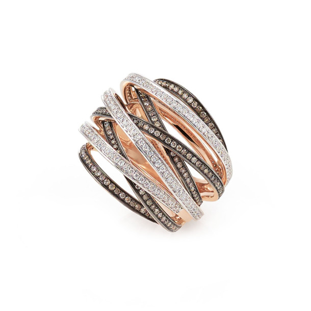         Roségold, Ringe, Al Coro Serenata Ring