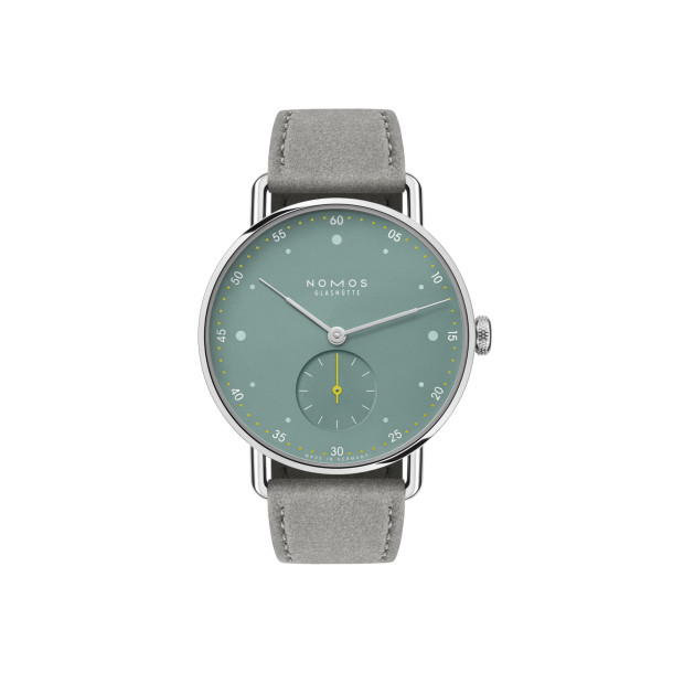         Damenuhr, Handaufzug, NOMOS Glashütte Metro 33 sage