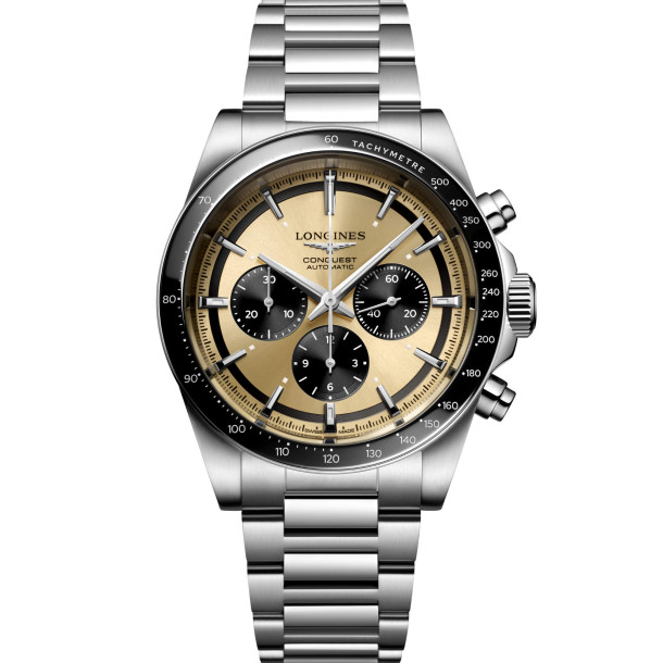         Herrenuhr, Automatik, Longines CONQUEST CHRONOGRAPH