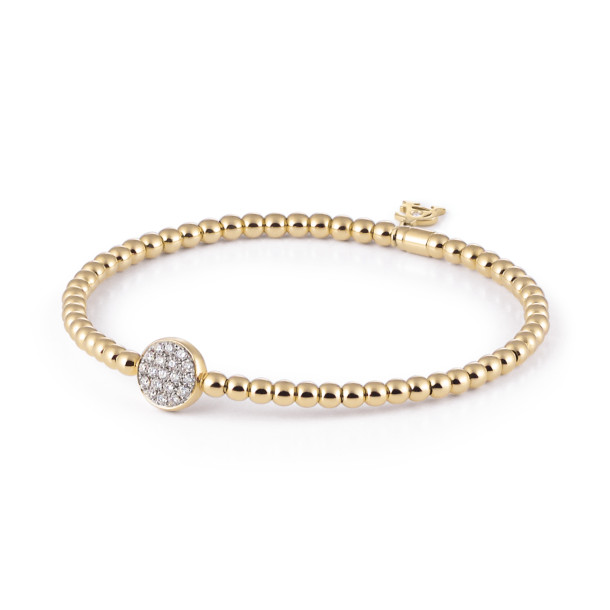         Gelbgold, Armschmuck, Al Coro Stretchy Armband