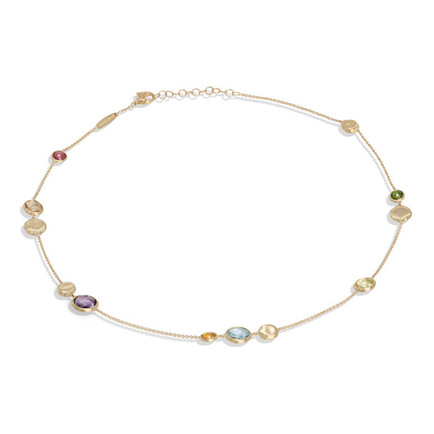         Gelbgold, Halsschmuck, Marco Bicego Jaipur Color Collier