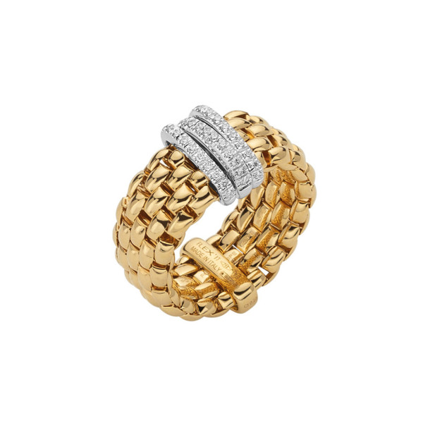         Gelbgold, Ringe, FOPE Panorama Flex'it Ring