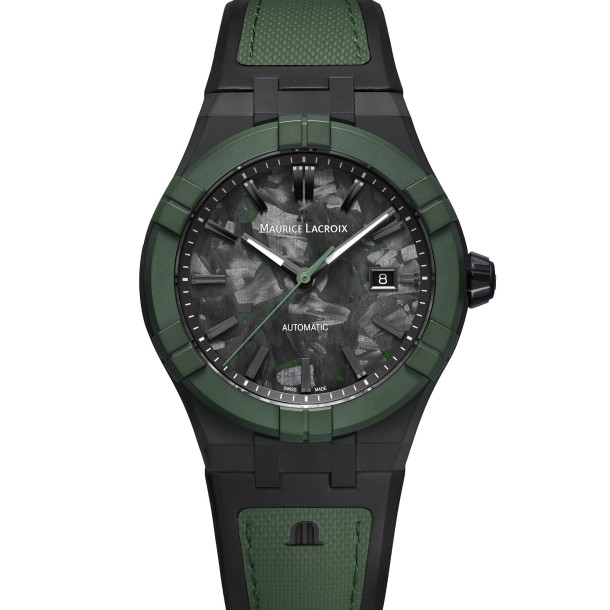         Herrenuhr, Automatik, Maurice Lacroix Aikon-IC Frozen Carbon