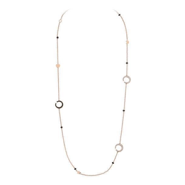         Roségold, Halsschmuck, Al Coro Mezzaluna Collier