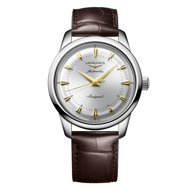         Damen- und Herrenuhr, Automatik, Longines CONQUEST HERITAGE