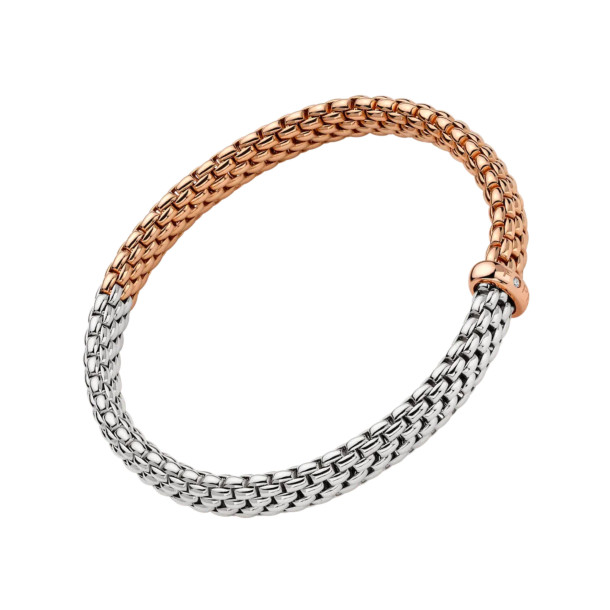         Roségold &amp; Weißgold, Armschmuck, FOPE Vendôme Flex'it Armband