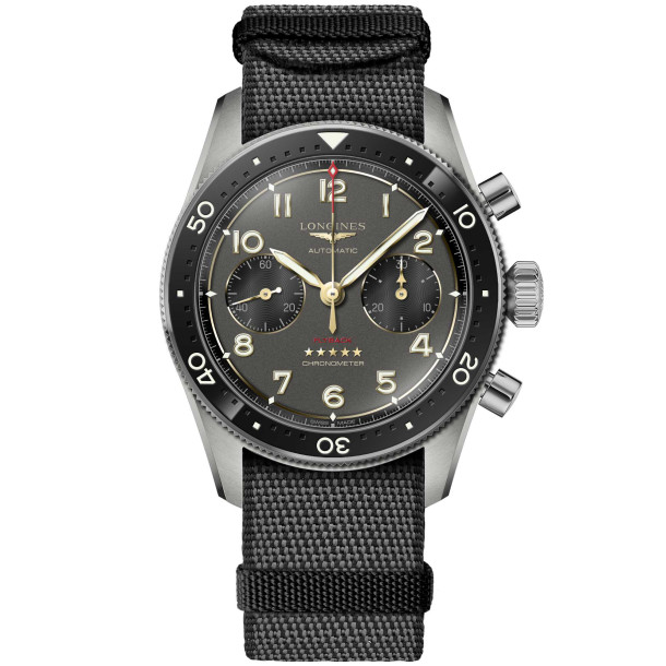         Herrenuhr, Automatik, Longines LONGINES SPIRIT FLYBACK TITANIUM