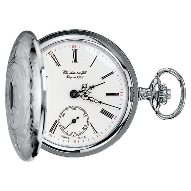         Damen- und Herrenuhr, Handaufzug, Tissot Savonnette Mechanical