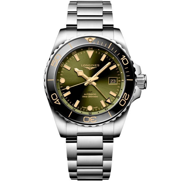         Herrenuhr, Automatik, Longines HYDROCONQUEST GMT