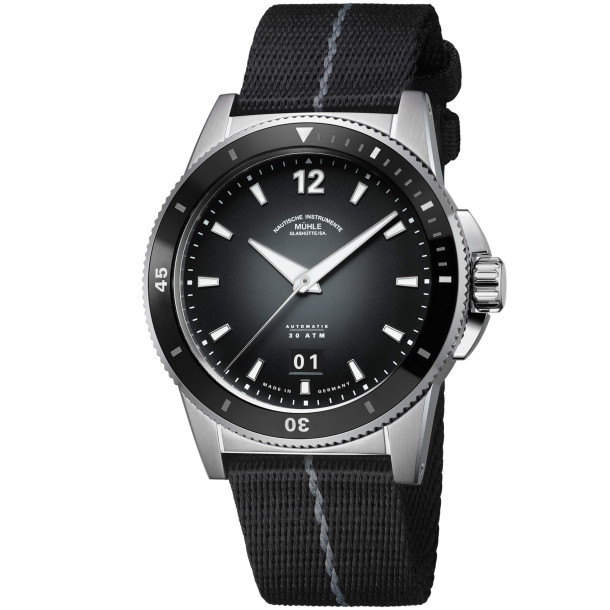         Herrenuhr, Automatik, Mühle Glashütte Sportivo Großdatum
