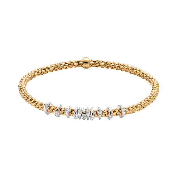        Gelbgold, Armschmuck, FOPE Prima Flex'it Armband