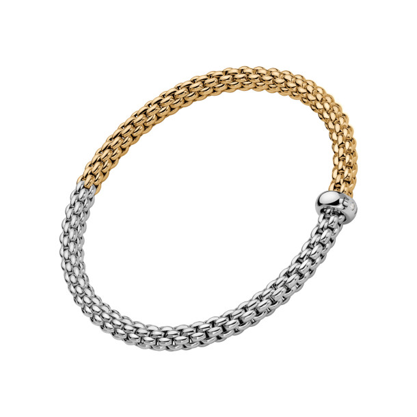         Gelbgold &amp; Weißgold, Armschmuck, FOPE Solo Flex'it Armband
