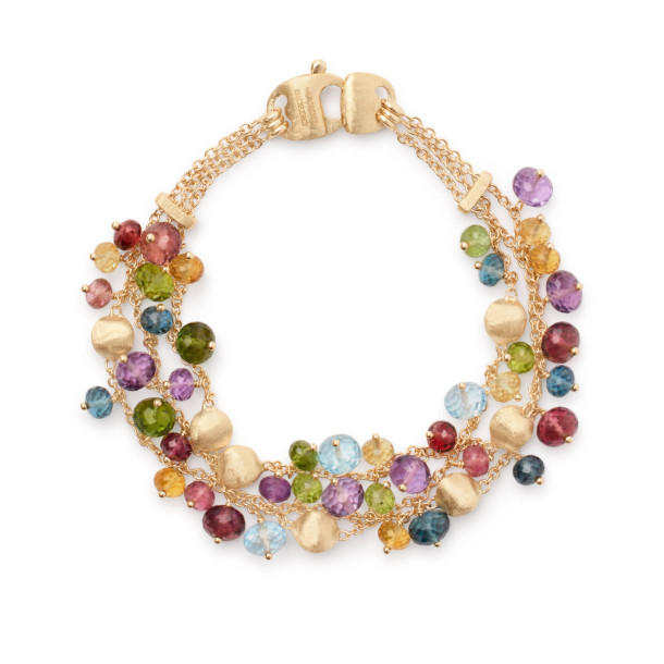         Gelbgold, Armschmuck, Marco Bicego Africa Gemstone Armband 