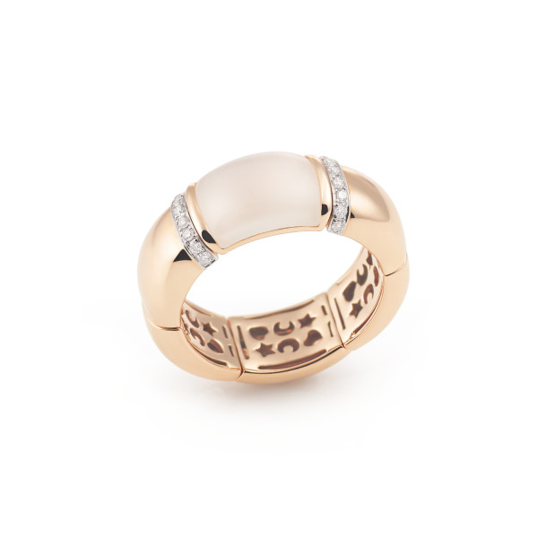         Roségold, Ringe, Al Coro La Piazza Stretchy Ring
