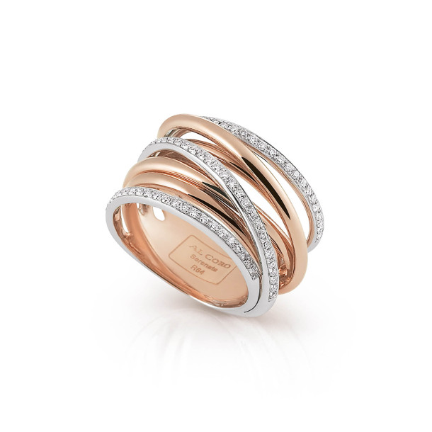         Rotgold, Ringe, Al Coro Serenata Ring