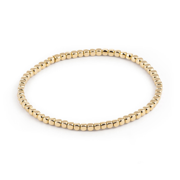         Gelbgold, Armschmuck, Al Coro Stretchy Armband
