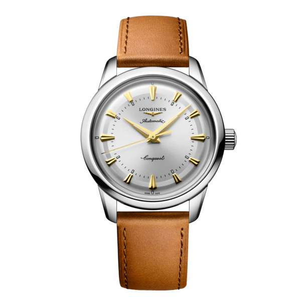         Damen- und Herrenuhr, Automatik, Longines CONQUEST HERITAGE