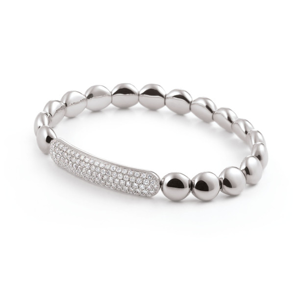         Weißgold, Armschmuck, Al Coro Stretchy Armband