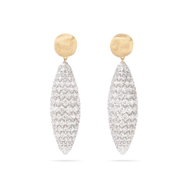        Gelbgold &amp; Weißgold, Ohrringe, Marco Bicego Africa Alta Ohrhänger