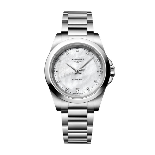         Damenuhr, Quarzwerk, Longines CONQUEST
