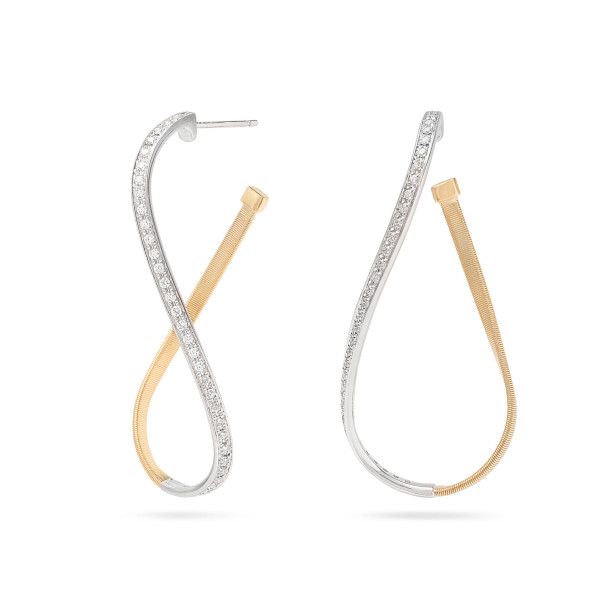         Gelbgold &amp; Weißgold, Ohrringe, Marco Bicego Marrakech Ohrringe