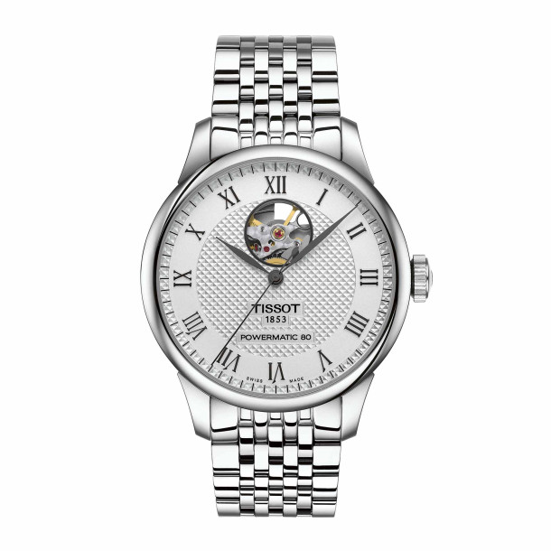         Herrenuhr, Automatik, Tissot Le Locle Open Heart 39.3mm