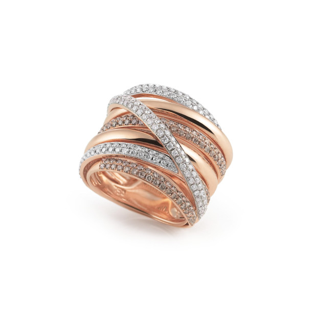         Roségold, Ringe, Al Coro Serenata Ring