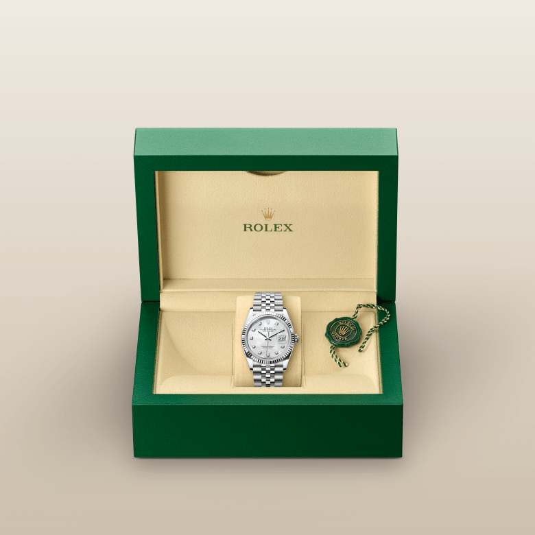 Rolex Datejust 36 126234 Herrenuhr Bild 3