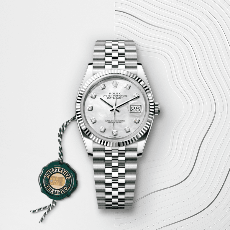 Rolex Datejust 36 126234 Herrenuhr Bild 4