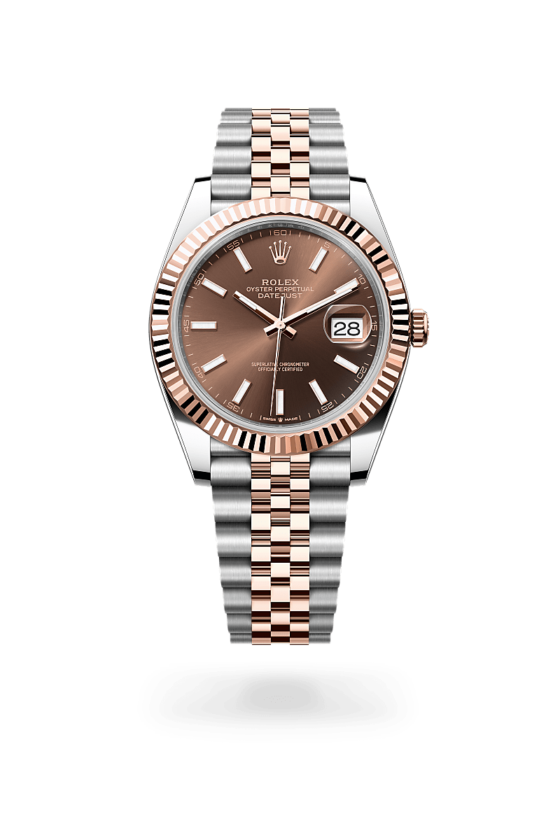 Rolex Datejust 41 M126331-0002 Herrenuhr - Oyster, 41 mm, Edelstahl Oystersteel und Everose-Gold