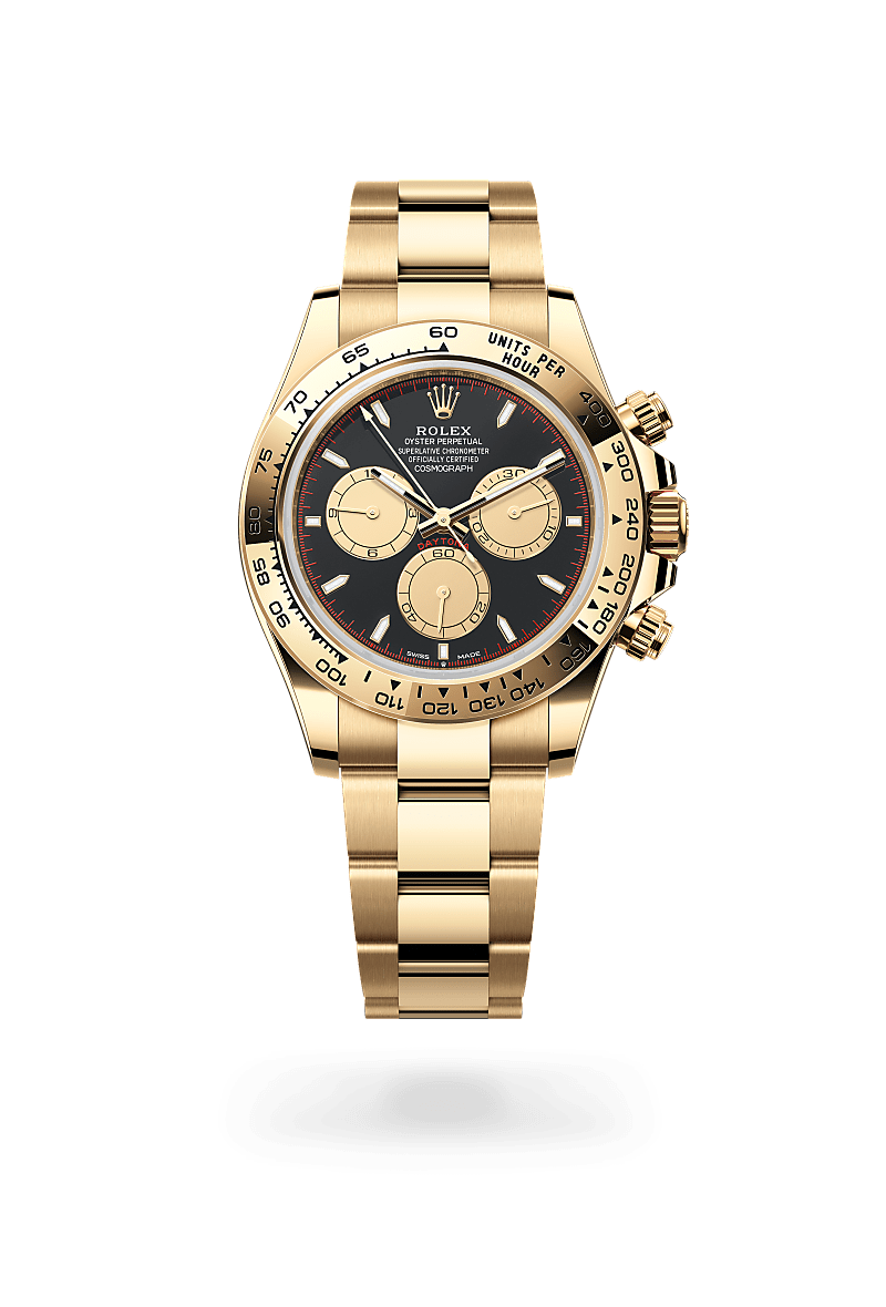 Rolex Cosmograph Daytona Herrenuhr (M126508-0002) Oyster, 40 mm, Gelbgold