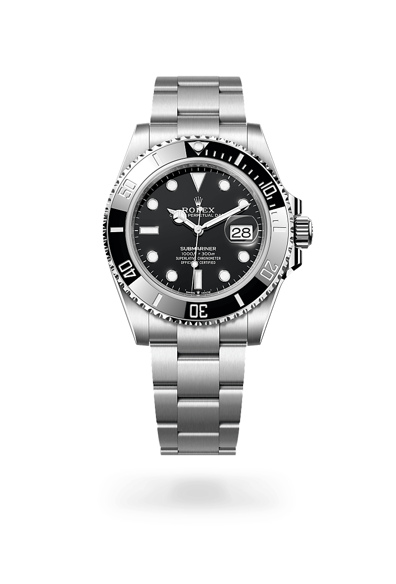 Rolex Submariner Date Herrenuhr (M126610LN-0001) Oyster, 41 mm, Edelstahl Oystersteel