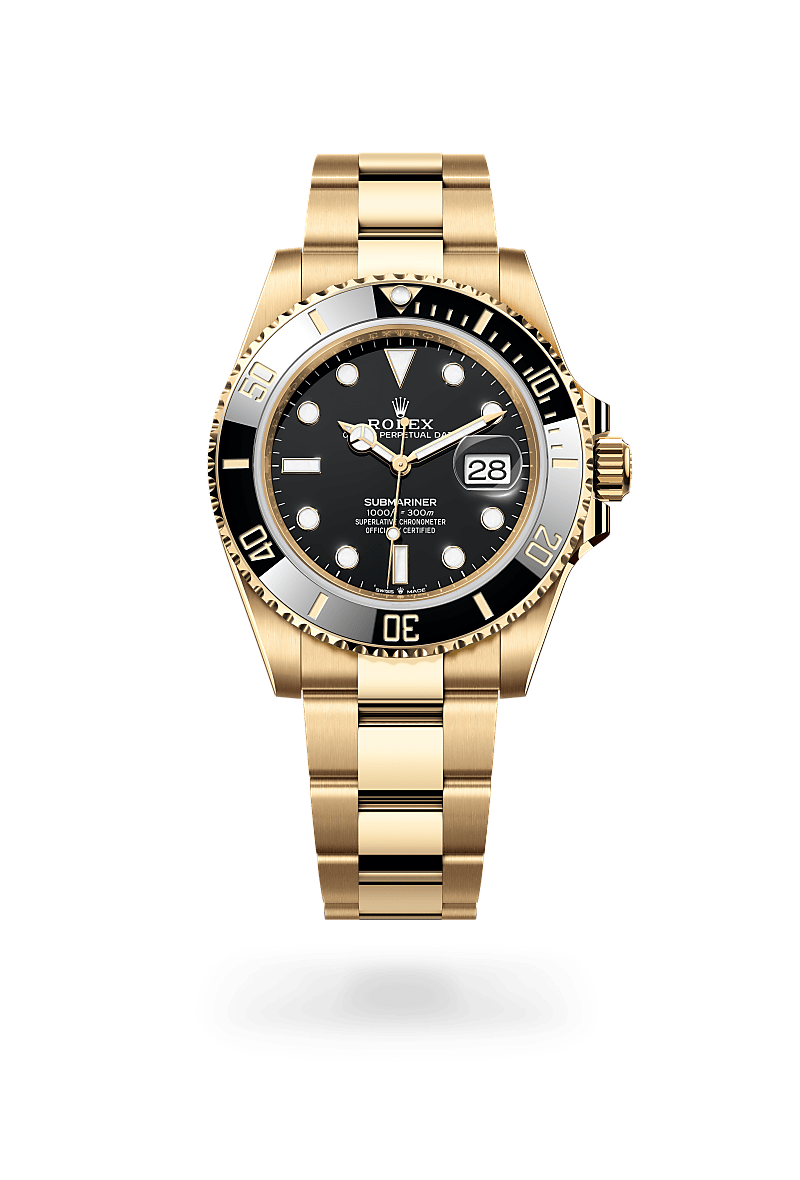 Rolex Submariner Date Herrenuhr (M126618LN-0002) Oyster, 41 mm, Gelbgold