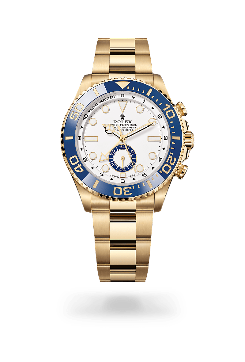 Rolex Yacht-Master II Herrenuhr (M126688-0001) Oyster, 44 mm, Gelbgold