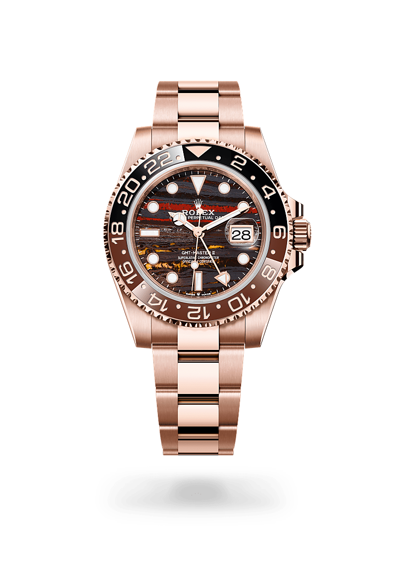 Rolex GMT-Master II M126715CHNR-0002 Herrenuhr - Oyster, 40 mm, Everose-Gold