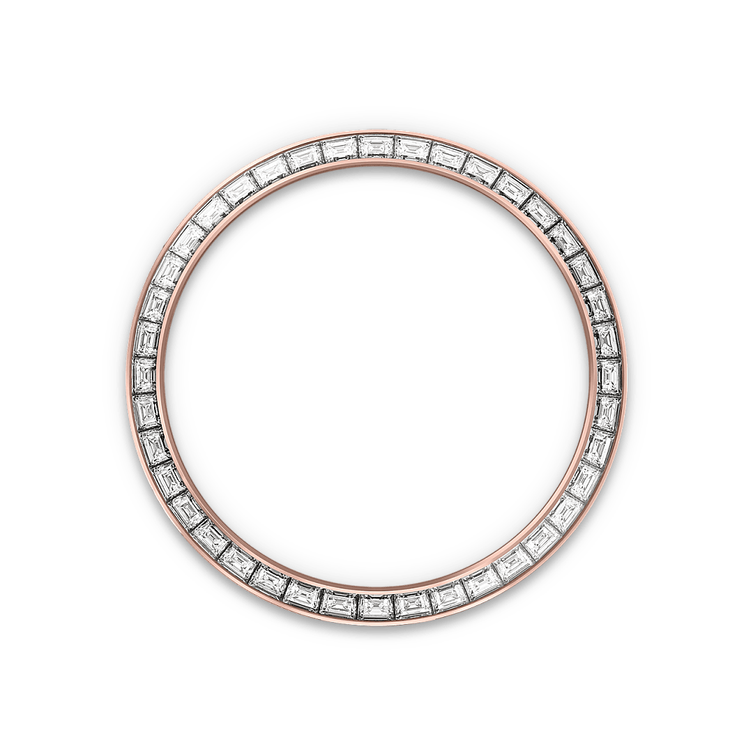 Diamantbesetzte Lünette