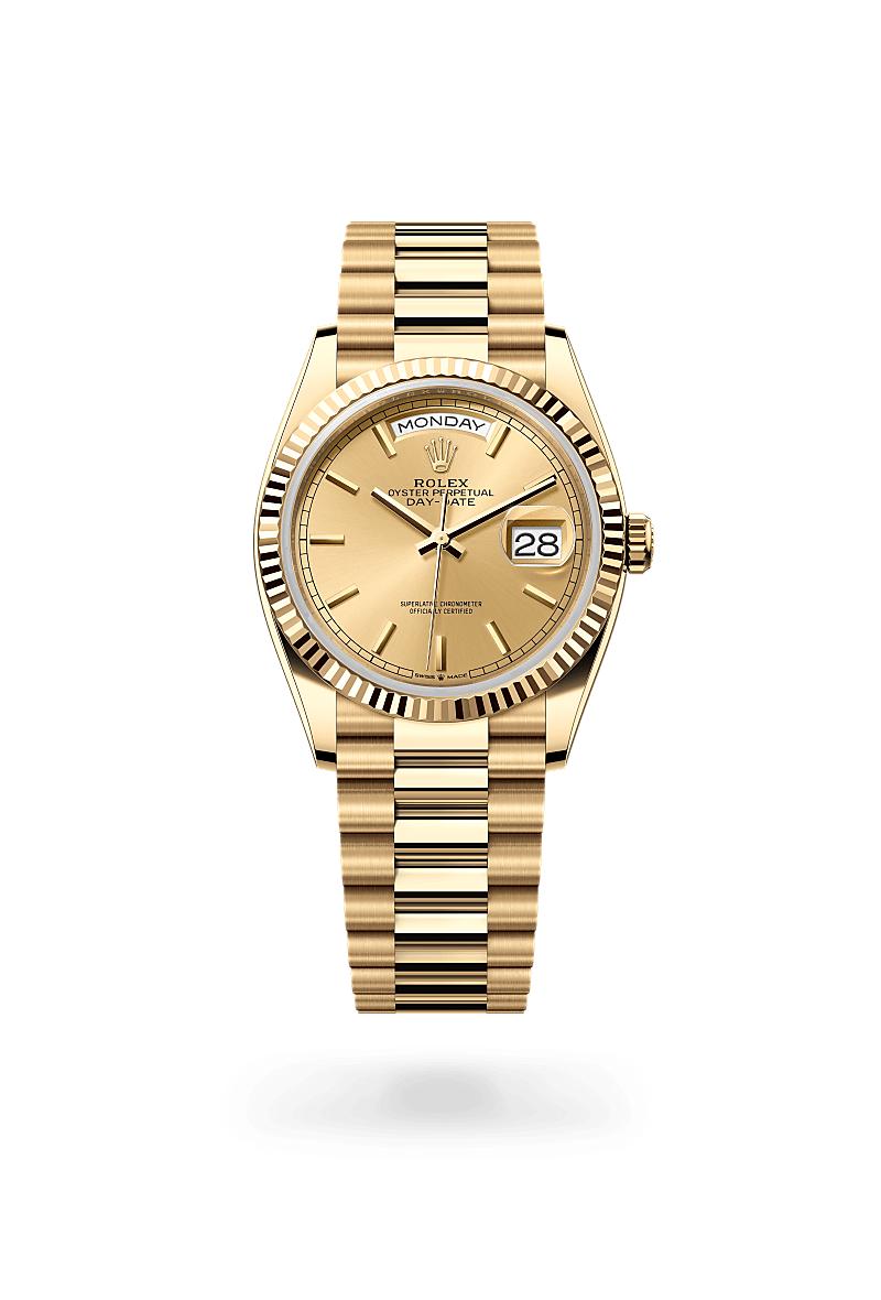 Rolex Day-Date 36 Herrenuhr (M128238-0045) Oyster, 36 mm, Gelbgold