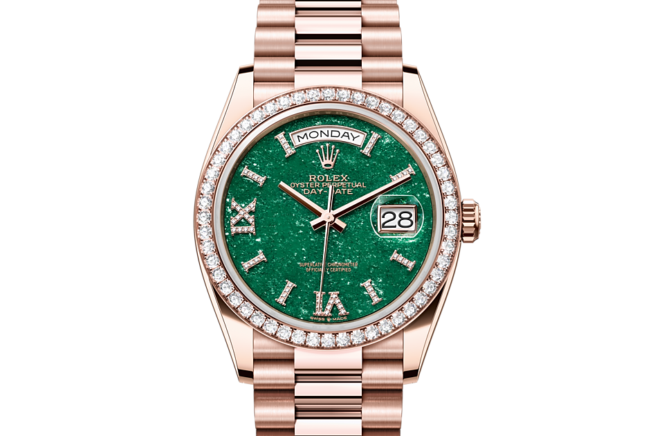 Rolex Day Date in Gold M128345RBR 0068 Juwelier Becker