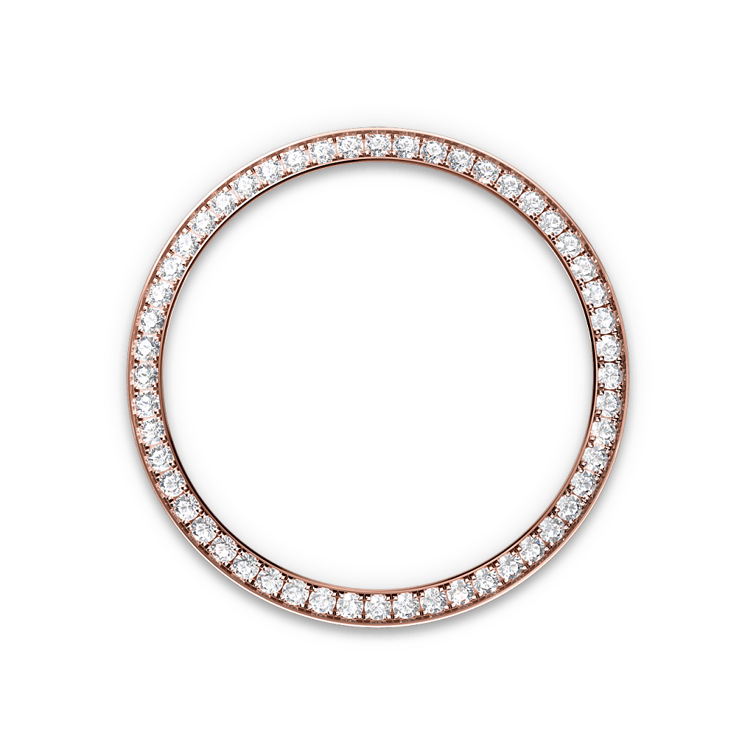 Diamantbesetzte Lünette