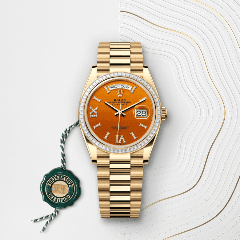 Rolex Day-Date 36 128398TBR Herrenuhr Bild 4