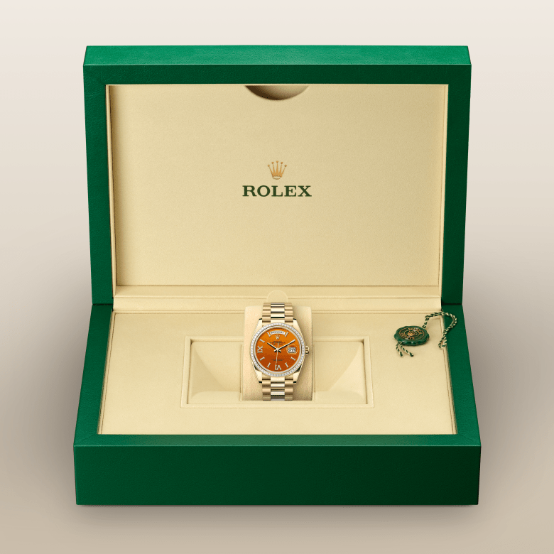 Rolex Day-Date 36 128398TBR Herrenuhr Bild 3