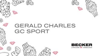 Juwelier-Becker-Glossar-Gerald Charles GC Sport