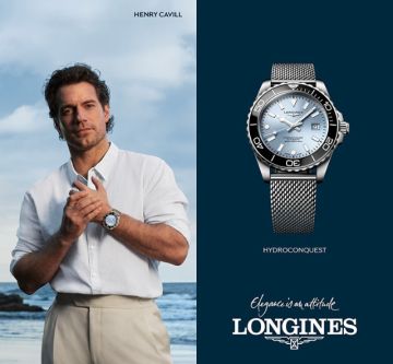 Longines Henry Cavill Banner 1920X560