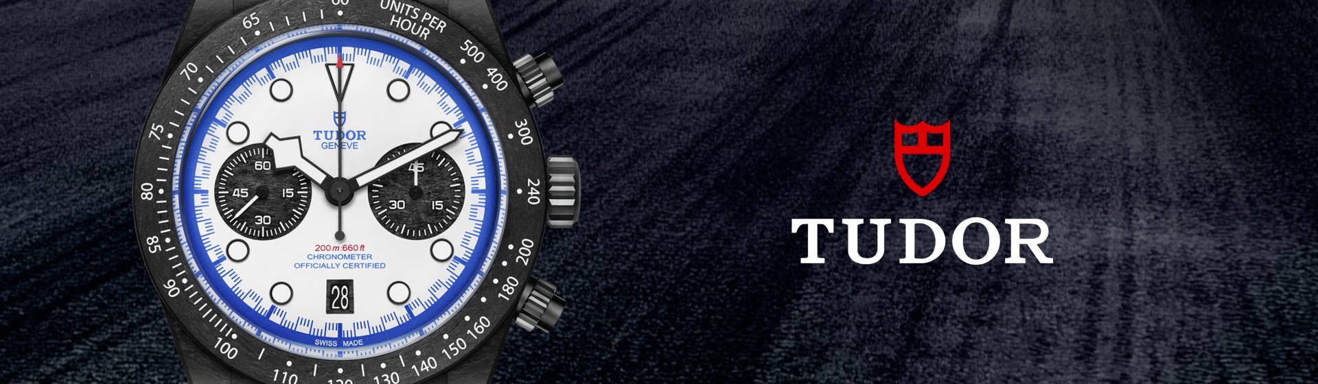 Tudor Banner Black Bay Chrono “CARBON 25” Desk